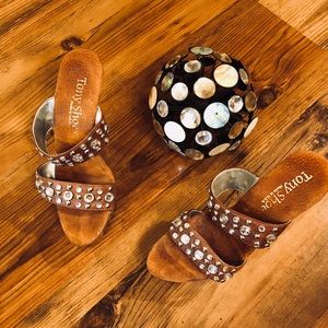 Tony Shoes/Beverly Heels 6” Rhinestone Pumps 👠✨